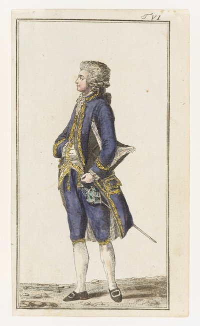 Fashion Plate for Man